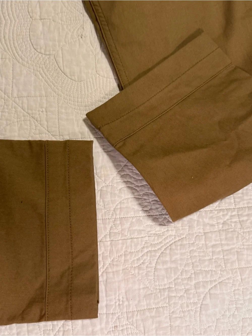 Alaska Gear Duluth Women’s Brown Work Chino Pants 14 Short